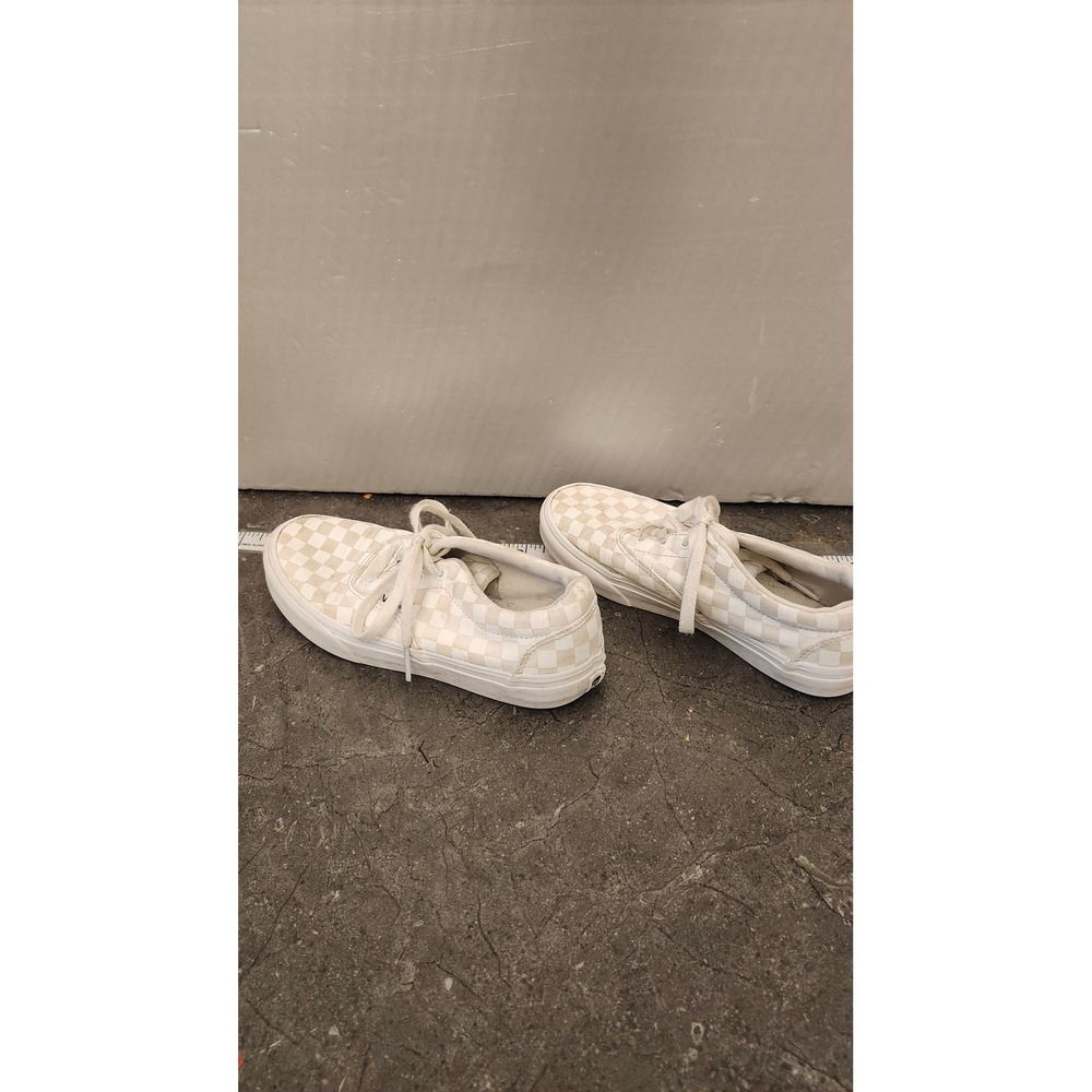 Vans Doheny White Checker Skate Shoes Youth Kids US 3.0 Classic Low‎ Top - Picture 8 of 8